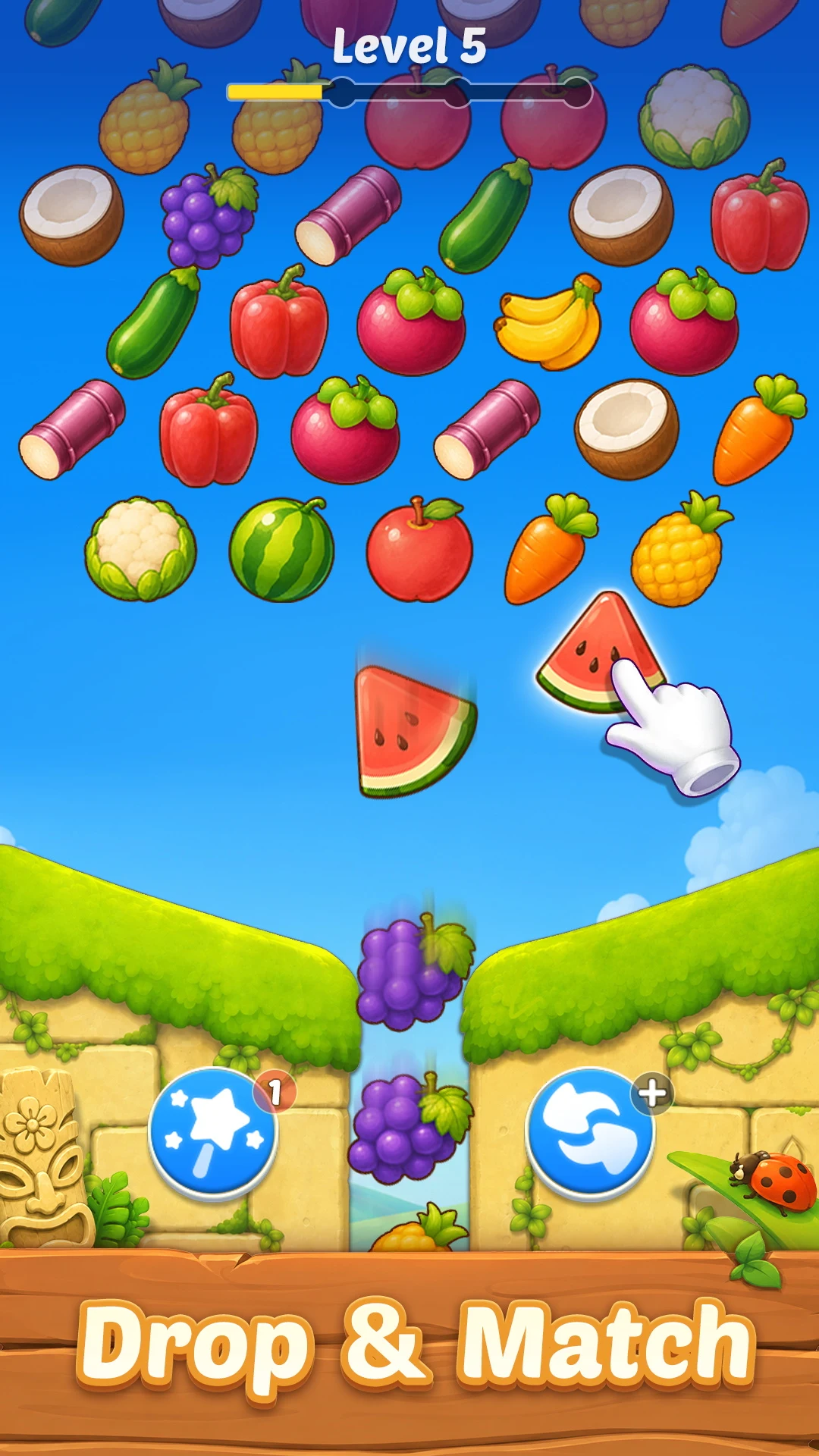 Fruit Drop Match screenshot