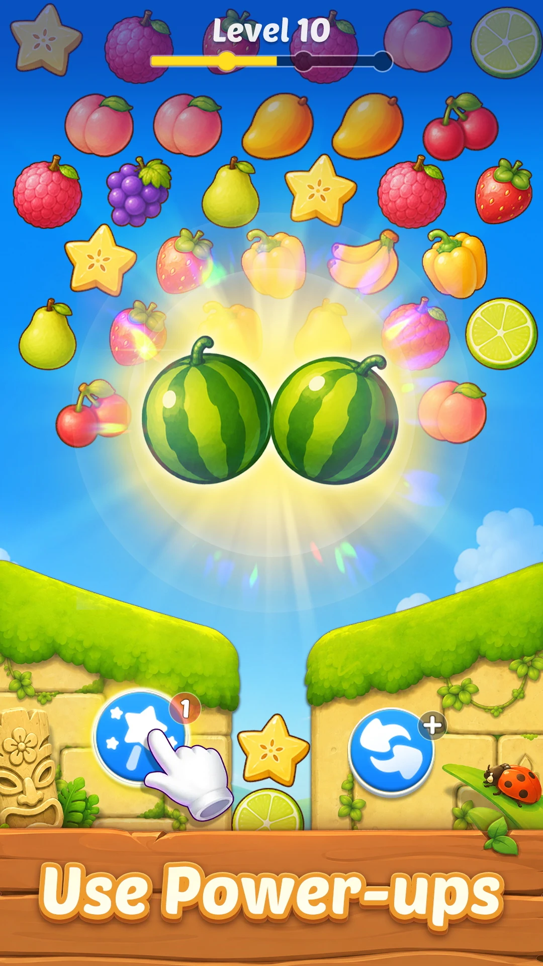 Fruit Drop Match screenshot